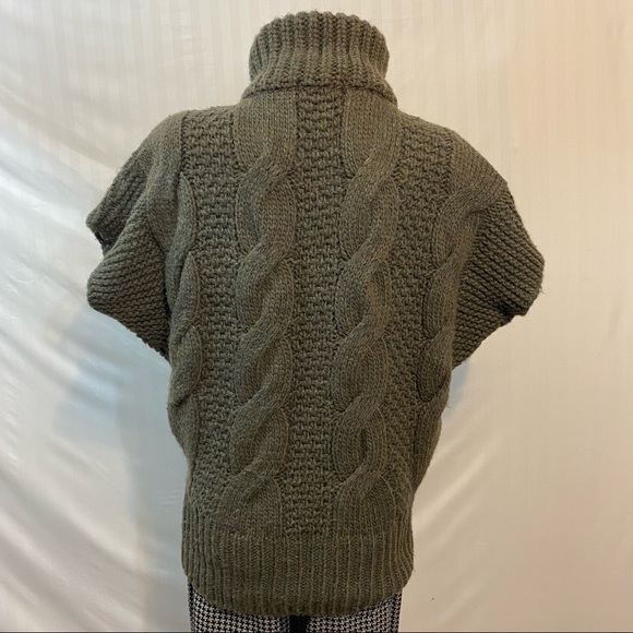 💕 Elsamanda Italian Anthropologie Dolman Cardigan Sweater Alpaca Wool Knit - Picture 6 of 8